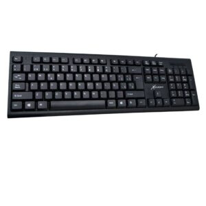A-XIM550 - TECLADO USB ESPAÑOL 104 TECLAS BLACK