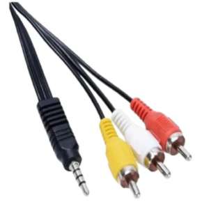 C-AUD012 - CABLE 3 1/2 A 3 RCA 1.50 MTS