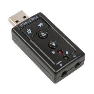 C-ADU004 - ADAPTADOR USB A AUDIO 7,1