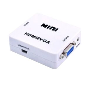 C-ADV002 - ADAPTADOR VGA - HDMI C/ AUDIO Y POWER (SIN CABLES)