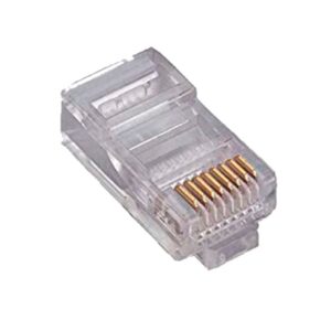 C-PAT045 - FICHA RJ45 CAT. 5E ( BOLSA 100 UNIDADES)