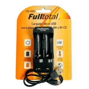 P-CAR001 - CARGADOR DE PILAS AA / AAA USB CORTE AUTOMATICO