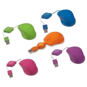 A-MIMU01 - MINI MOUSE USB CABLE RETRACTIL