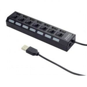C-HUB408 - HUB USB 2,0 7 PUERTOS C/ INTERRUPTOR