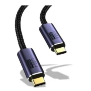 C-USB027 - CABLE MALLADO TIPO C A C USB 3.0 THUNDERBOLT 3 Y 4 GEN 2X2 1 MTS