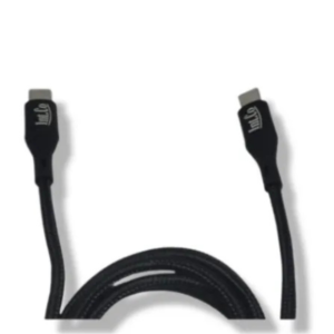 C-USB028 - CABLE MALLADO TIPO C A C PD 100W - 20V - 5A - 480MBPS 1 MTS