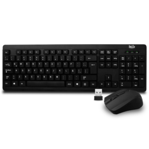 A-RDKM700 - COMBO TECLADO Y MOUSE INALAMBRICO 2,4GHZ ALCANCE 10 MTS.