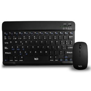 A-RDK906BP - TECLADO Y MOUSE INALAMBRICO BLUETOOTH SLIM RECARGABLE